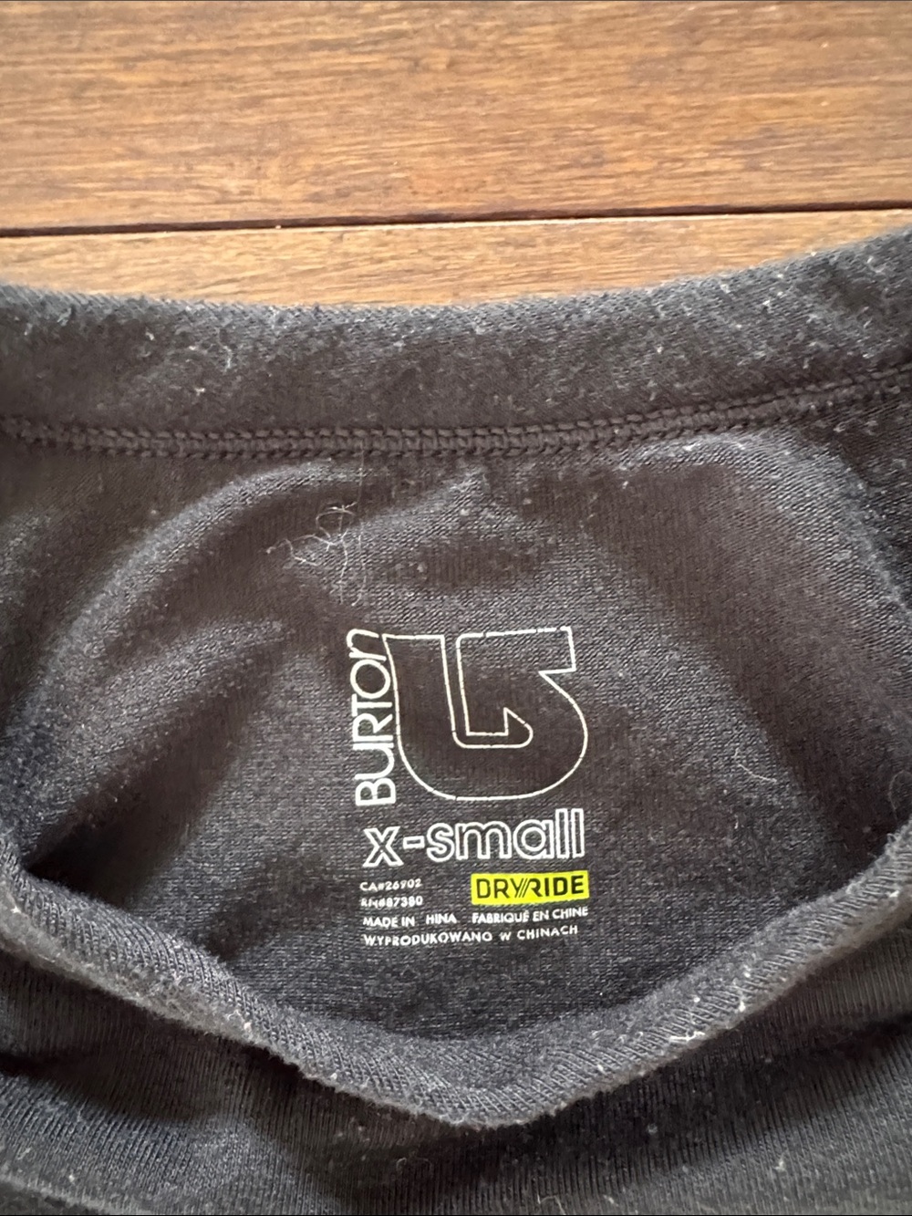 Burton DryRide Base Layer - Picture 2 of 2